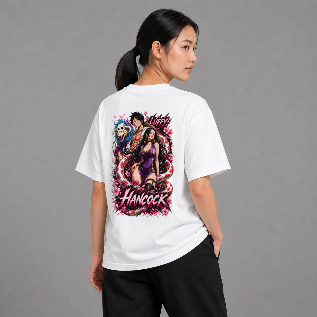 Boa x Luffy - White T-shirt