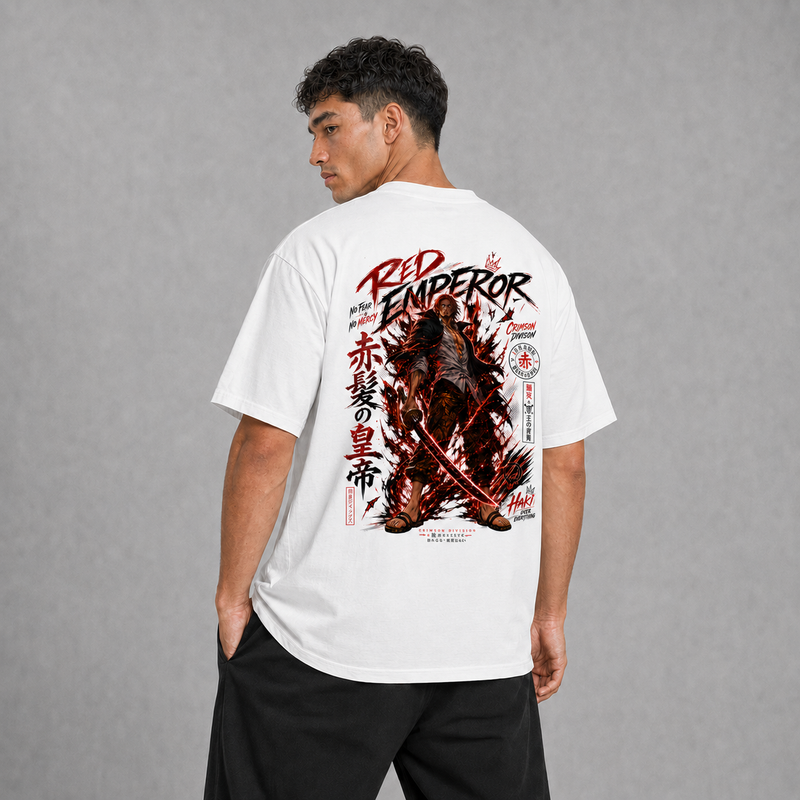 Shanks Red Emperor - White T-shirt